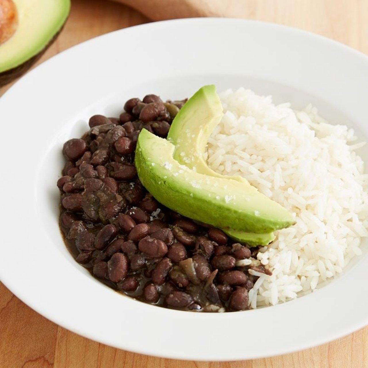 Frijoles negros tienen proteina vegetal